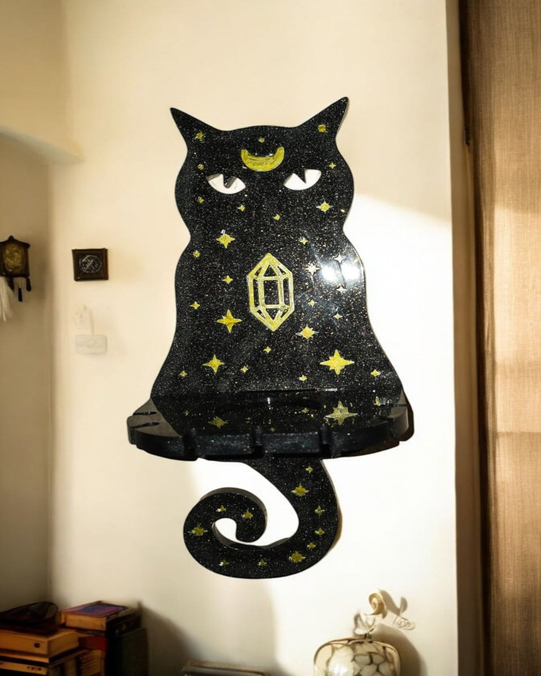 Bougeoir chat